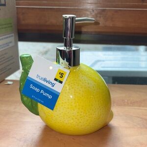 Trueliving Yellow Lemon Soap Pump